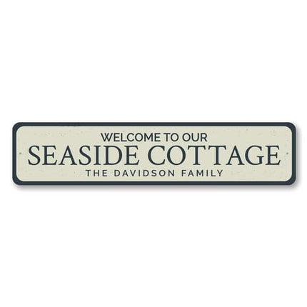 Seaside Cottage Welcome Sign