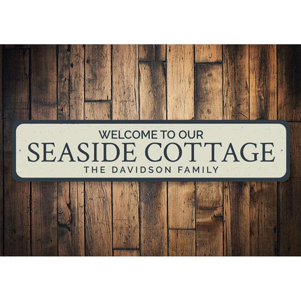 Seaside Cottage Welcome Sign