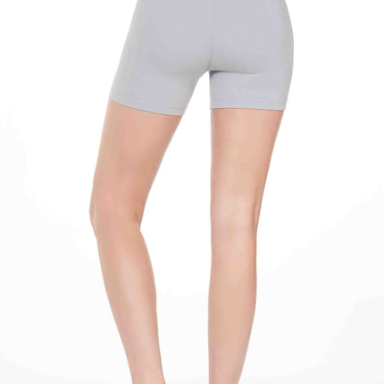 Hybrid Cloudlux Shorts High Waist (tight) - Stone Grey