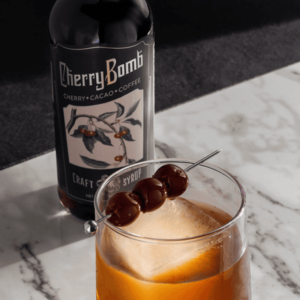 Cherry Bomb Syrup - Cherry, Coffee, & Cacao