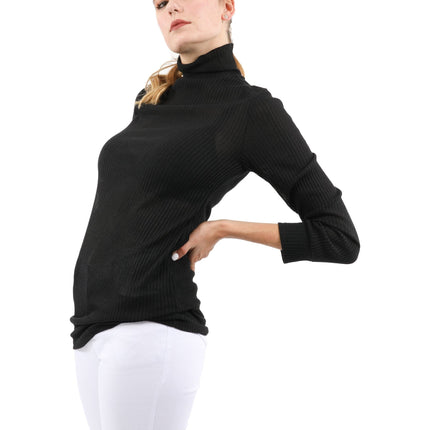 Java Ribbed Turtleneck Top